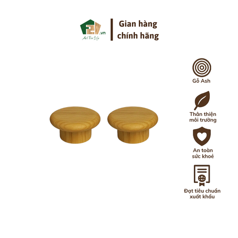Nút treo tường gỗ tần bì