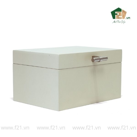 Hộp trang sức chữ nhật sơn mài
