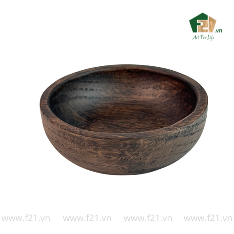 Chén tròn gỗ sồi