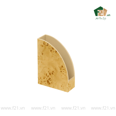 Bộ văn phòng phẩm vân mắt gỗ độc đáo sang trọng