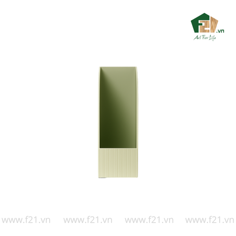 Bộ văn phòng phẩm gỗ sơn mài xanh ngọc kẻ sọc nổi