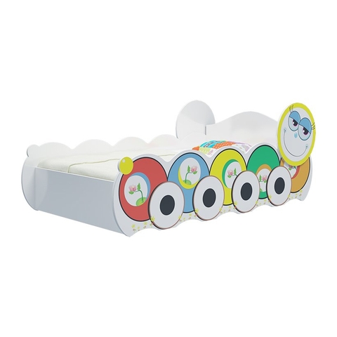 Giường Đơn Trẻ Em Con Sâu