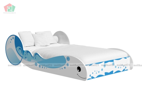 Giường Đơn Trẻ Em Cá Voi