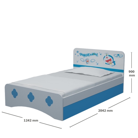 Giường Đơn Trẻ Em Doremon Cao