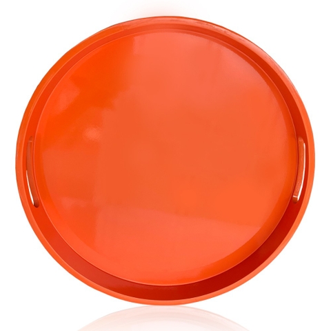 Khay Tròn Sơn Mài