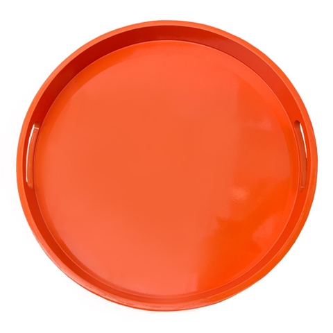 Khay Tròn Sơn Mài