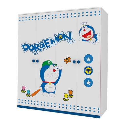 Tủ Quần Áo Trẻ Em Doremon (1m6)