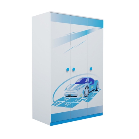 Tủ Quần Áo Trẻ Em Hình Oto 1m2