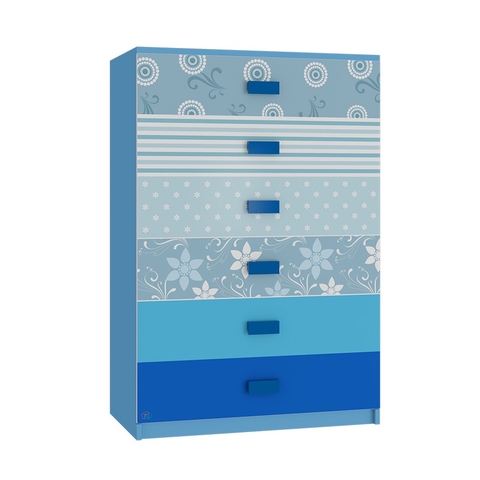 Tủ Quần Áo Trẻ Em Hoa Văn (80x50x120 cm)