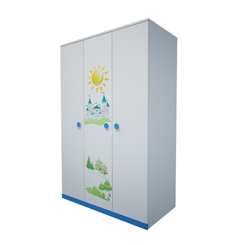 Tủ Quần Áo Trẻ Em Lâu Đài (1m2)