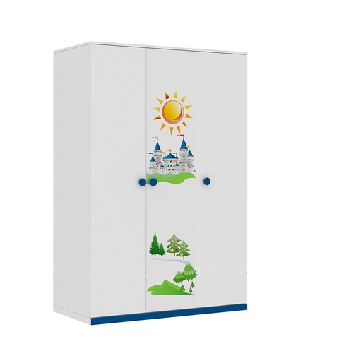 Tủ Quần Áo Trẻ Em Lâu Đài (1m2)