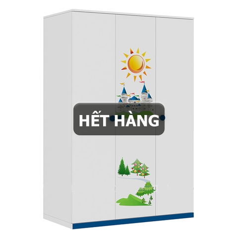 Tủ Quần Áo Trẻ Em Lâu Đài (1m2)
