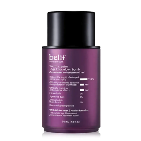 Serum chống nhăn ngăn lão hóa toàn diện Belif Age Knockdown Bomb 50ml