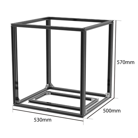 Khung máy in 3D VZbot 330 330mm nhôm V-slot 2020