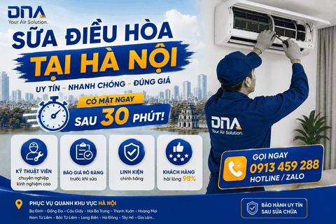 Sửa Điều Hòa Tại Hà Nội Uy Tín - Nhanh Chóng -  Đúng Giá