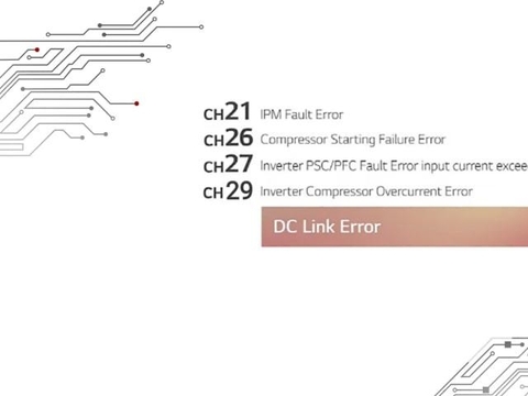 Mã lỗi CH21 điều hòa LG: Nguyên nhân và cách khắc phục