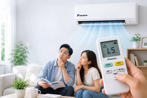 Mã lỗi L5 điều hòa Daikin là gì? Nguyên nhân và cách khắc phục
