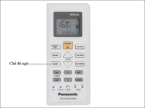 Chế độ ngủ của điều hòa Panasonic là gì? Cách bật và dùng sao cho dễ chịu