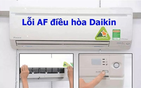 Mã lỗi AF điều hòa Daikin là gì? Nguyên nhân và cách sửa