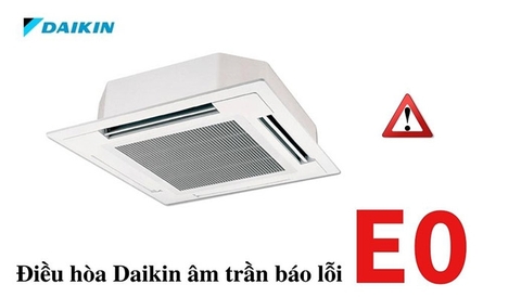 Điều Hòa Âm Trần Báo Lỗi E0: Nguyên Nhân Và Cách Khắc Phục