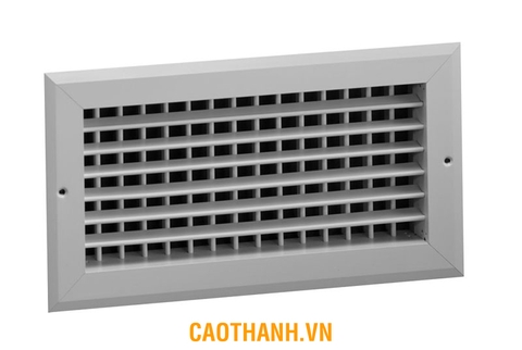Cửa Gió Nan Bầu Dục 2 Lớp DDG – Điều Chỉnh Hướng Gió
