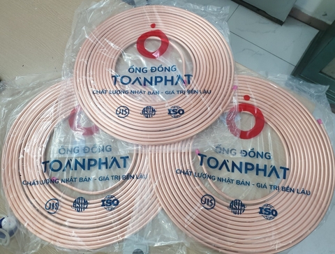 Ống Đồng Toàn Phát D15.9mm dày 0.81mm
