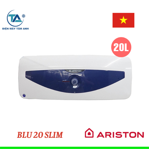 Bình nóng lạnh Ariston 20 lít ngang BLU 20 SLIM