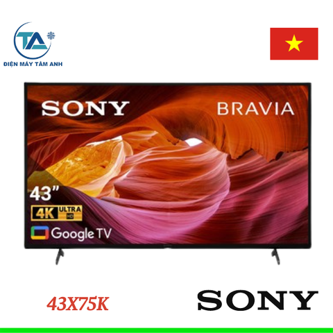 Google Tivi Sony 4K 50 inch KD-50X75K