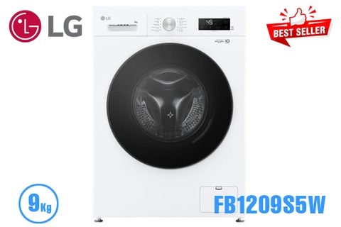 Máy giặt lồng ngang LG 9kg inverter FB1209S5W