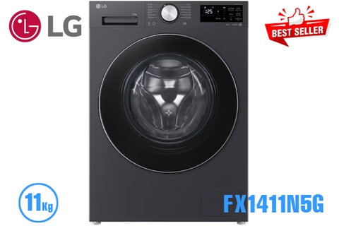 Máy giặt lồng ngang LG 11kg inverter FX1411N5G