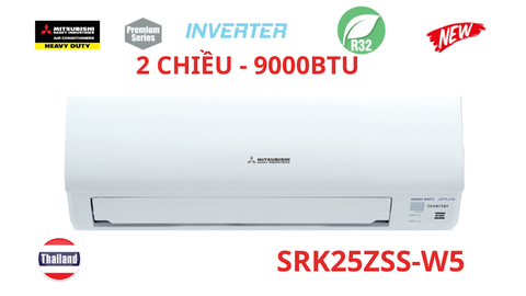 Dàn lạnh điều hòa multi Mitsubishi Heavy treo tường 9000BTU SRK25ZSS-W5