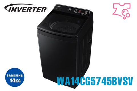 Máy giặt Lồng đứng Samsung  14kg cửa trên WA14CG5745BVSV