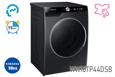 Máy giặt lồng ngang Samsung AI Ecobubble 10Kg inverter WW10DB7U34GBSV