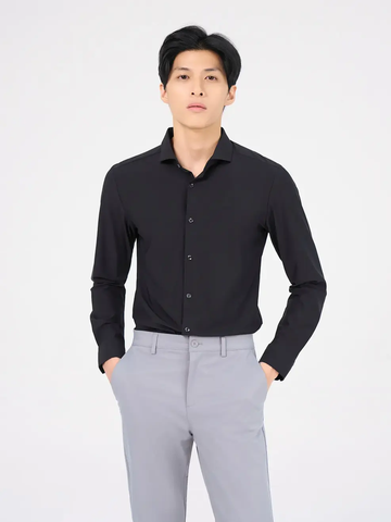 Sơ Mi Tay Dài Nam Siêu Co Giãn