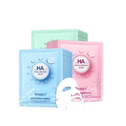 Mặt nạ HA Cấp Ẩm Da Nội Địa Trung Màu Hồng,Xanh Dương,Xanh