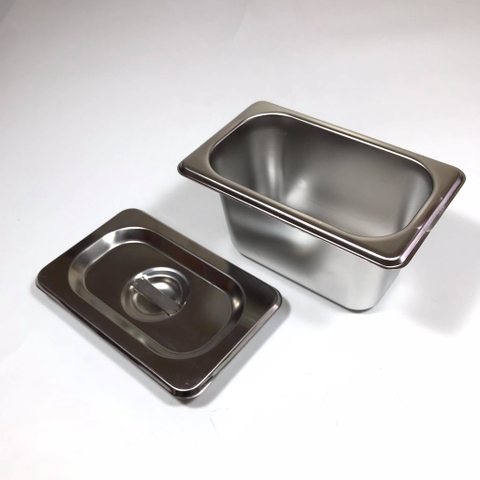 Khay 1/9 Inox 304 (17.6 x 11cm)- Khay G/N - Khay Buffet - Khay Kem - Hưng Thuận Phát