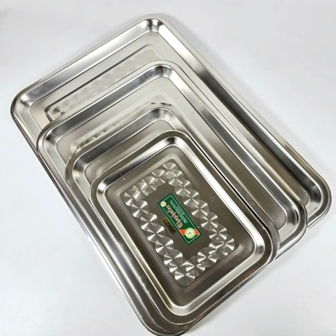 Khay Cạn Inox 304 Cao Cấp - Hàng VIệt Nam Sản Xuất