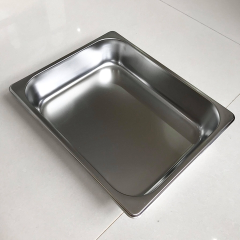 Khay 1/2 Inox 304 (32.5 x 26.5cm)- Khay G/N - Khay Buffet - Khay Kem - Hưng Thuận Phát