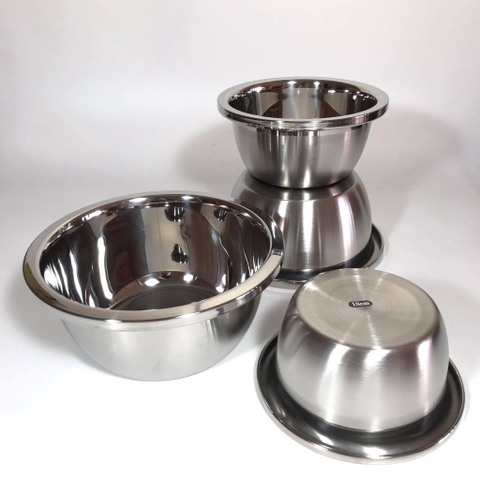 Thau Sâu Inox Loại Dày Nhiều Size Cao Cấp