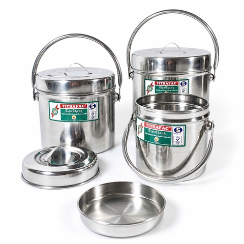 Camen Inox - Xách Cháo Inox Cao Cấp Tiện Dụng - Hàng Việt Nam Sản Xuất