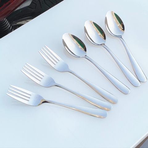 Set 10 Muỗng Nĩa Inox REHANG Cao Cấp - Hàng Nhập Khẩu