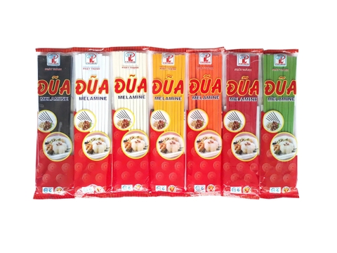 Đũa Nhựa Màu Melamine Ngắn  24cm Set 10 Đôi Nhiều Màu - Fataco