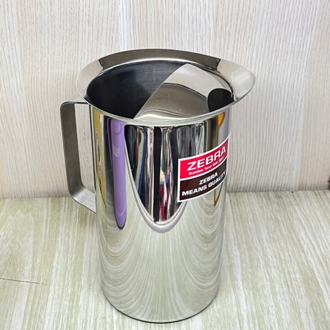 Ca Rót Nước Zebra Inox 304 1.9L Có Nắp - Không Nắp - Nhập Khẩu Thái Lan