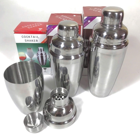 Bình Lắc Pha Chế Inox Nhiều Dung Tích