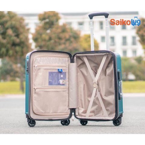 Vali nhựa size 20 size 22 chống va đập tính năng mở rộng diện tích chứa đồ núm treo đồ khóa bảo mật