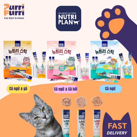 Súp Thưởng Nutri Plan Cho Mèo [Combo 10-20]