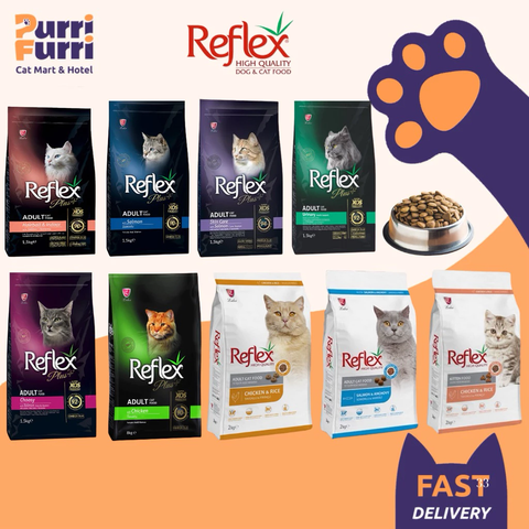 Hạt Mèo REFLEX Plus/Adult/Kitten