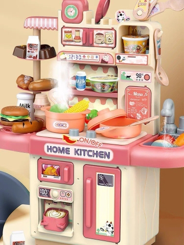 Bộ đồ chơi nấu ăn, bộ đồ chơi nhà bếp hiệu ứng khói, đèn...cỡ lớn, nhỏ, bộ đồ chơi nhà bếp cao cấp (kèm pin)