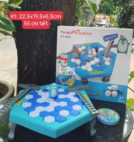 Trò chơi phá băng chim cánh cụt, bộ đập băng giải cứu chim cánh cụt, ếch, phá tường giải cứu kuromi