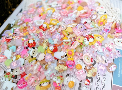 (Set 20-50) Túi mù test nhân phẩm, túi mù bóc quà bí mật kuromi, hoạt hình mini, túi quà bất ngờ blind bag